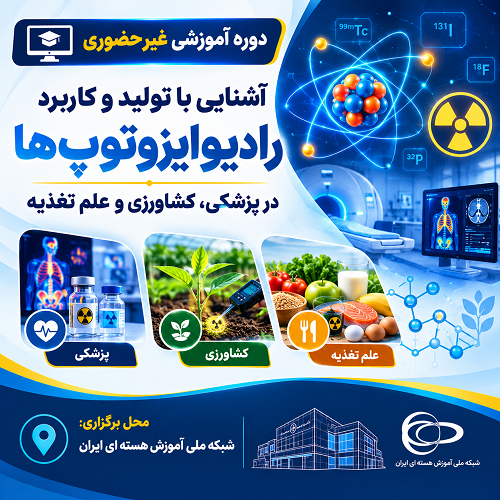 آشنایی با تولید و کاربرد رادیوایزوتوپ ها در پزشکی، کشاورزی و علم تغذیه